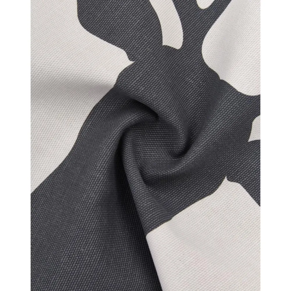 Copricuscino Reversibile In Cotone Organico Deer*Westwing Collection Hot