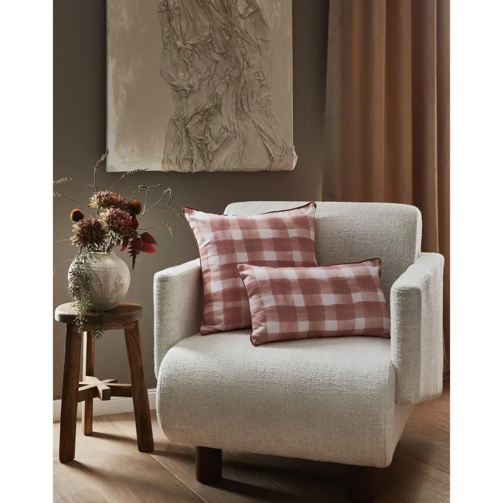 Copricuscino Reversibile Di Candice Gray Check*Westwing Collection Fashion