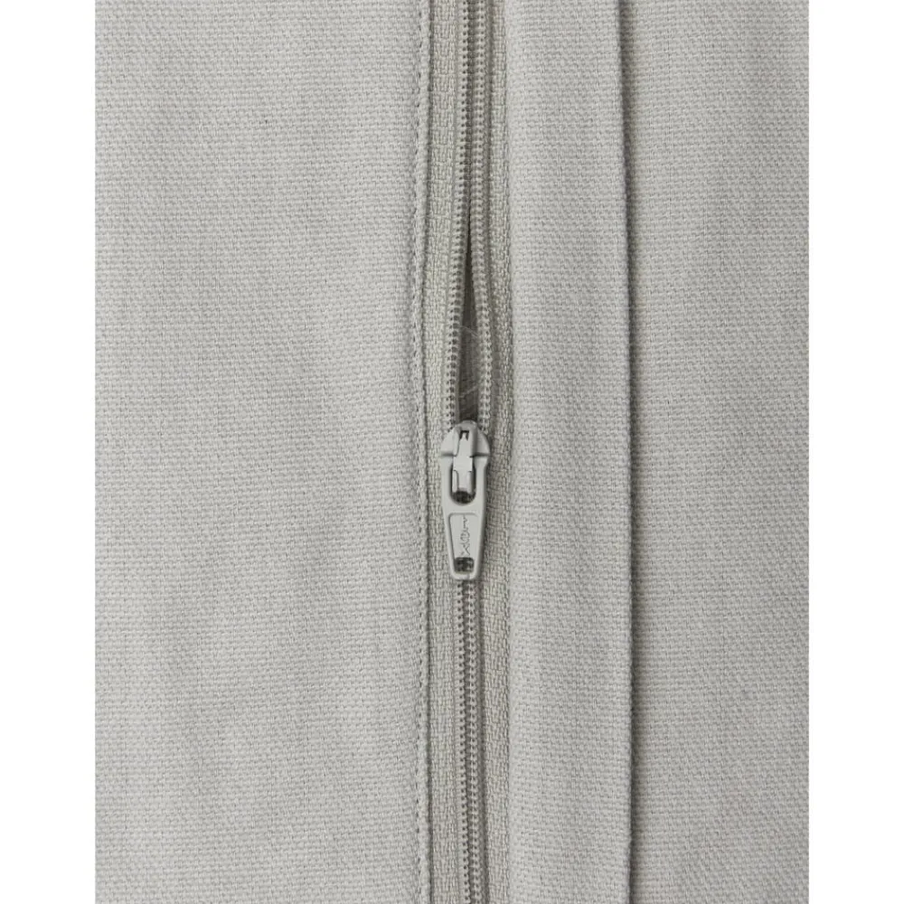 Copricuscino Ricamata Color Grigio Snowflake*Westwing Collection Hot