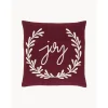 Copricuscino Ricamata Color Rosso Joy*Westwing Collection Online
