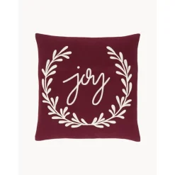 Copricuscino Ricamata Color Rosso Joy*Westwing Collection Online