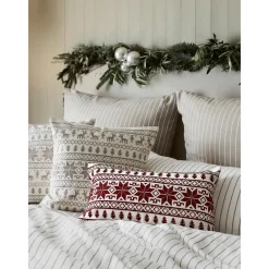 Copricuscino Ricamata Con Cuciture Norvegesi Orkney*Westwing Collection Sale