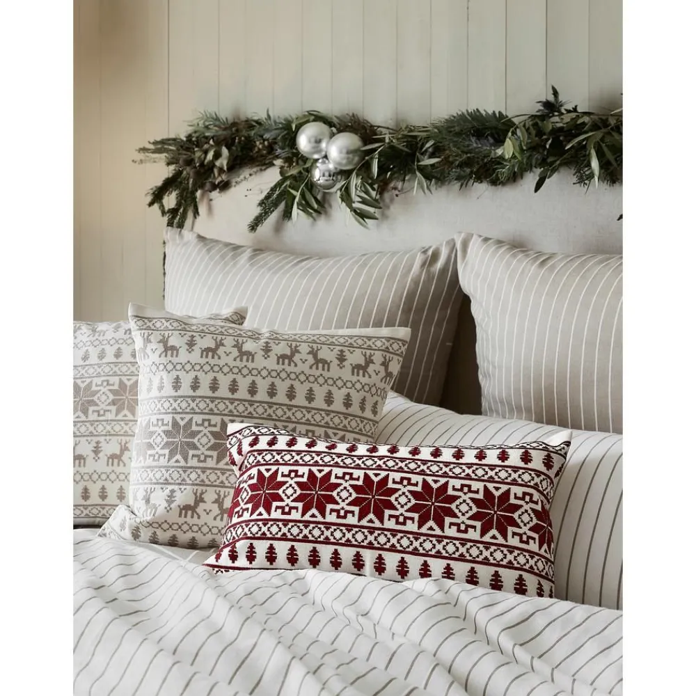 Copricuscino Ricamata Con Cuciture Norvegesi Orkney*Westwing Collection Sale