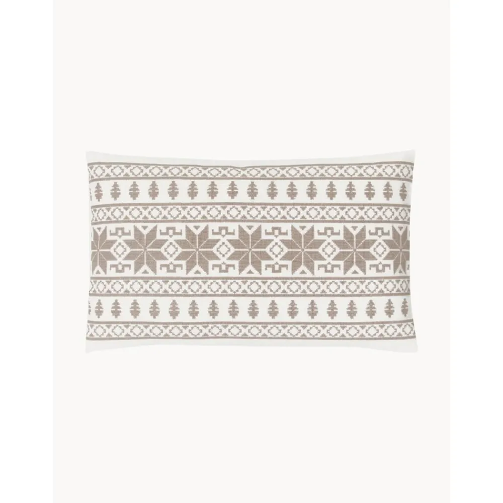 Copricuscino Ricamata Con Motivo Norvegese Orkney*Westwing Collection New