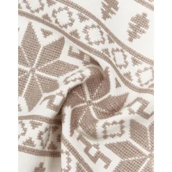 Copricuscino Ricamata Con Motivo Norvegese Orkney*Westwing Collection New