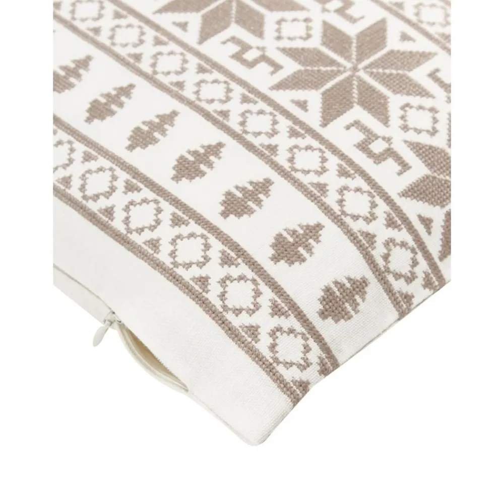 Copricuscino Ricamata Con Motivo Norvegese Orkney*Westwing Collection New