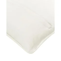 Copricuscino Ricamata In Velluto Bianco Crema Con Bordino Snowflake*Westwing Collection Sale