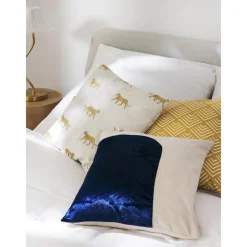 Copricuscino Ricamato Con Decoro In Velluto Farah*Westwing Collection Sale