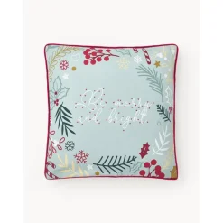 Copricuscino Ricamato Con Motivo Invernale Bright*Westwing Collection Clearance