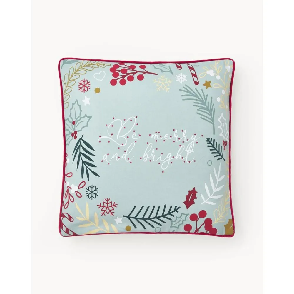 Copricuscino Ricamato Con Motivo Invernale Bright*Westwing Collection Clearance