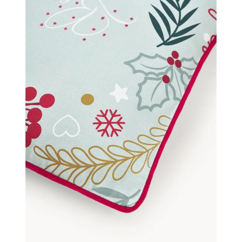 Copricuscino Ricamato Con Motivo Invernale Bright*Westwing Collection Clearance