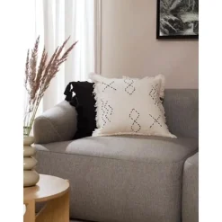 Copricuscino Ricamato Con Frange Erik*Westwing Collection Online