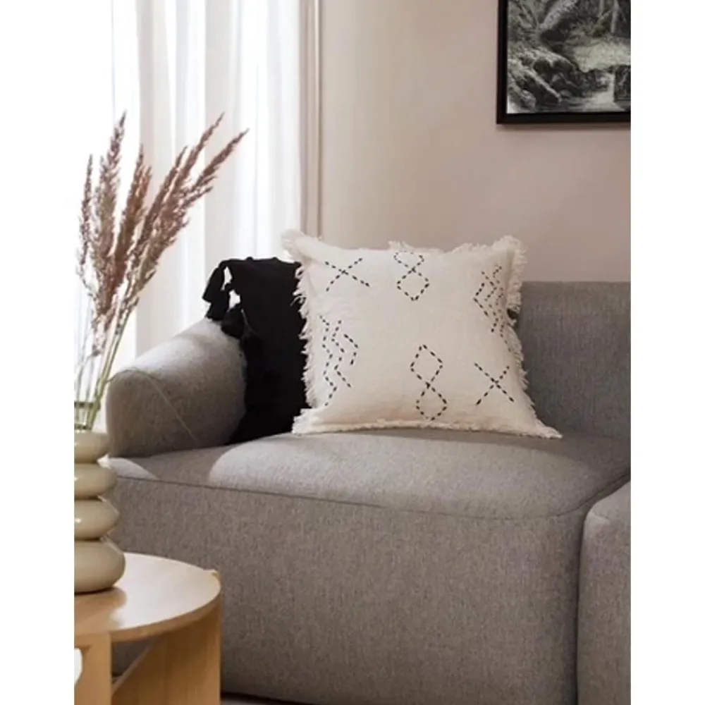 Copricuscino Ricamato Con Frange Erik*Westwing Collection Online