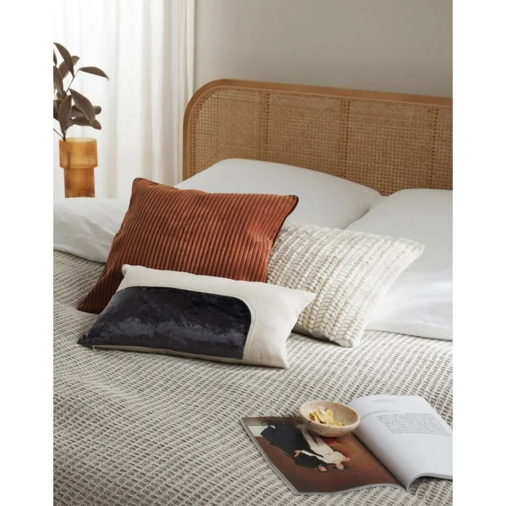 Copricuscino Ricamato Con Decoro In Velluto Farah*Westwing Collection Best