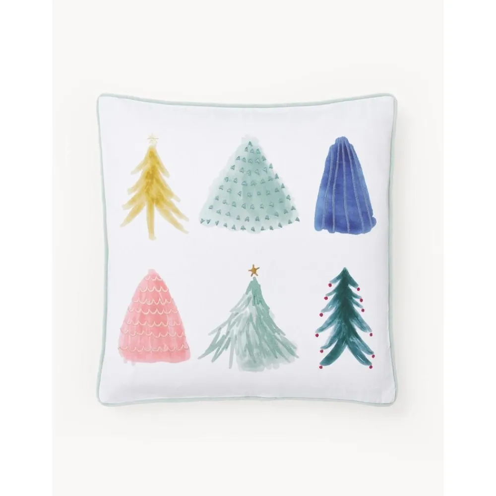 Copricuscino Ricamato Con Motivo Albero Di Natale Festive*Westwing Collection Hot