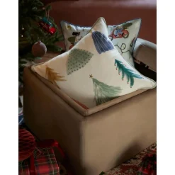 Copricuscino Ricamato Con Motivo Albero Di Natale Festive*Westwing Collection Hot