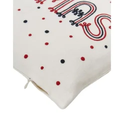 Copricuscino Ricamato Con Cuciture Decorative Invernali Fenna*Westwing Collection Clearance