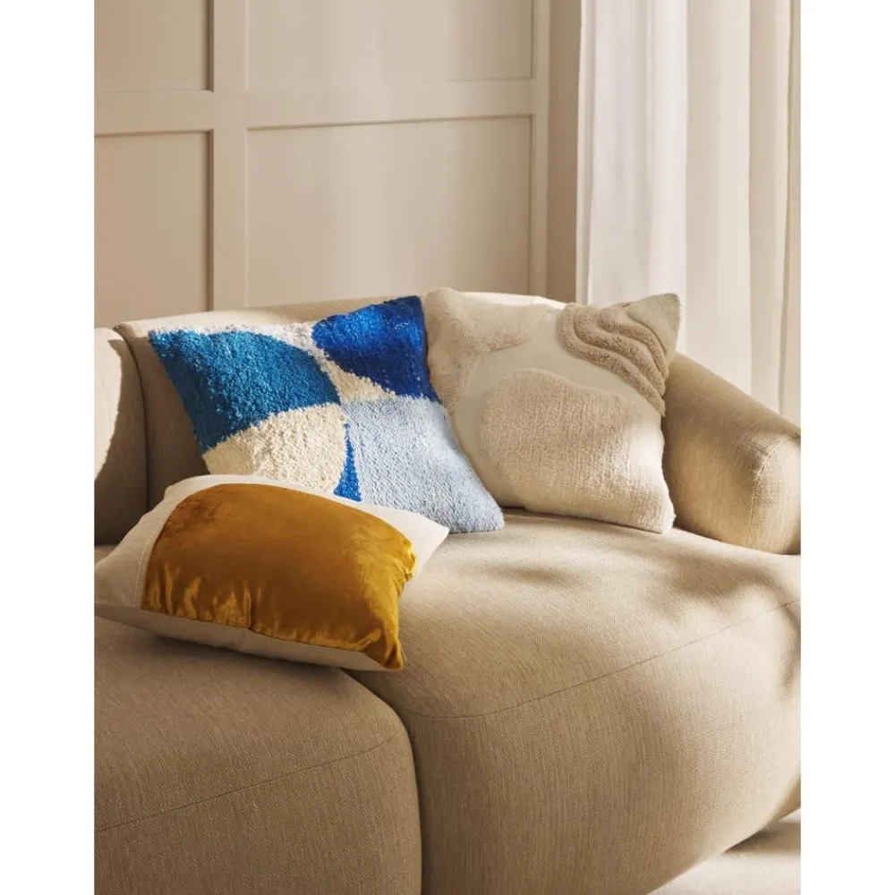 Copricuscino Ricamato Con Decoro In Velluto Farah*Westwing Collection New