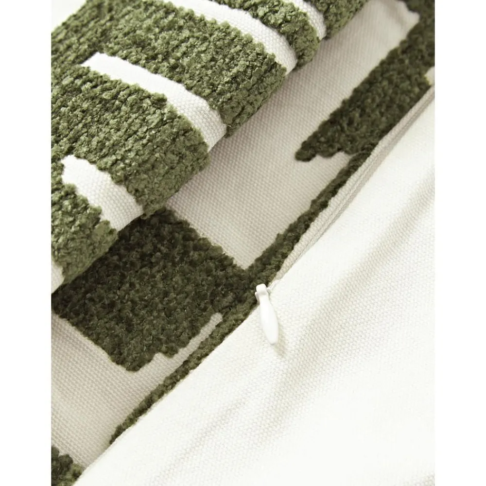 Copricuscino Ricamato In Ciniglia Fran*Westwing Collection Fashion