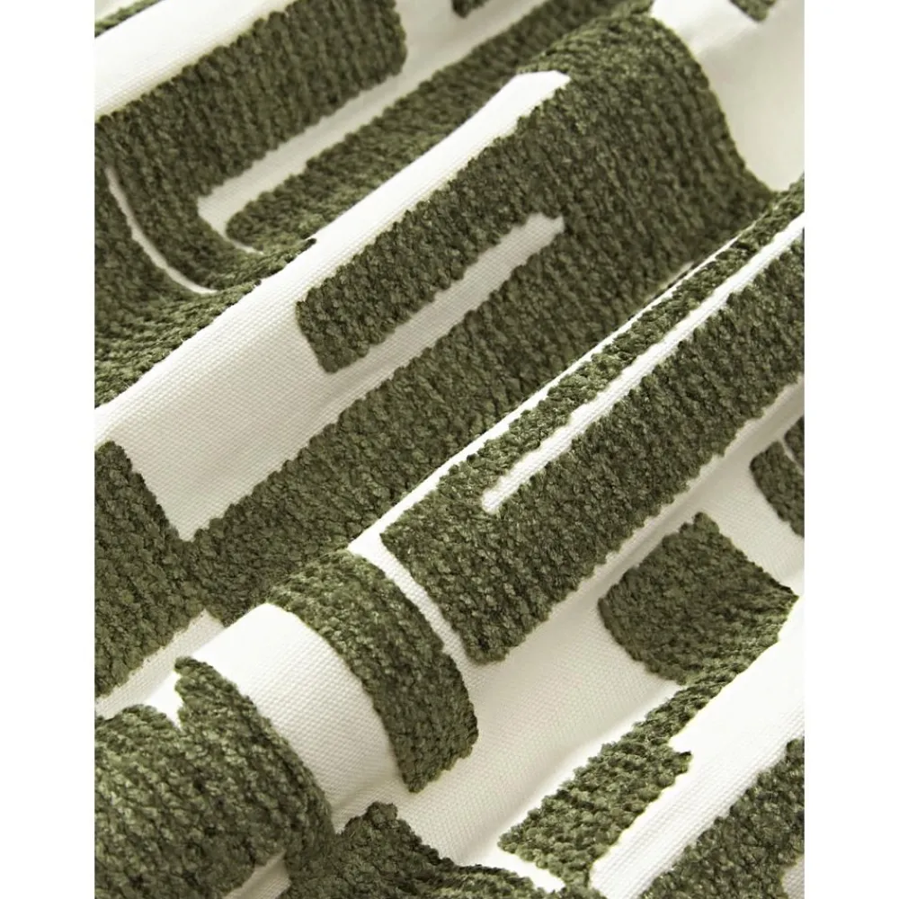 Copricuscino Ricamato In Ciniglia Fran*Westwing Collection Fashion