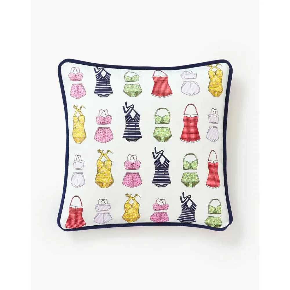 Copricuscino Stampato Con Bordino In Velluto Marietta*Westwing Collection Fashion