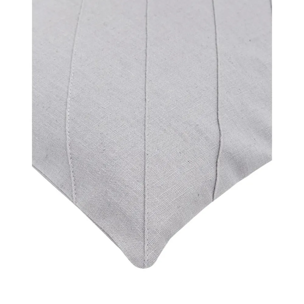 Copricuscino Strutturato In Lino Grigio Malia*Westwing Collection New