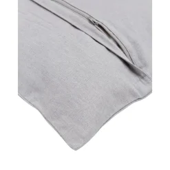 Copricuscino Strutturato In Lino Grigio Malia*Westwing Collection New