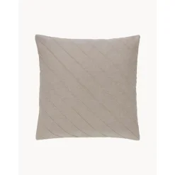 Copricuscino Strutturato In Lino Beige Malia*Westwing Collection Hot
