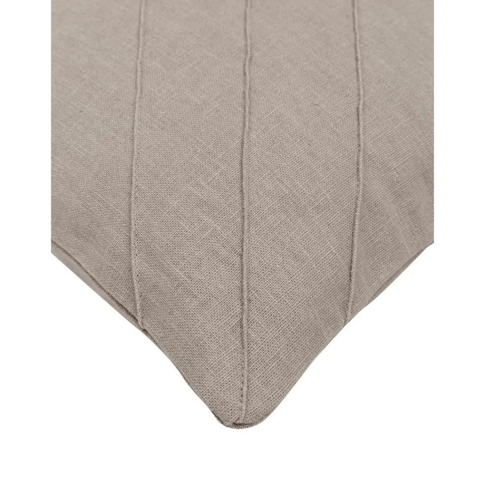 Copricuscino Strutturato In Lino Beige Malia*Westwing Collection Hot