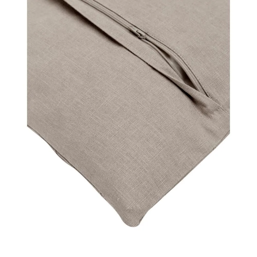 Copricuscino Strutturato In Lino Beige Malia*Westwing Collection Hot