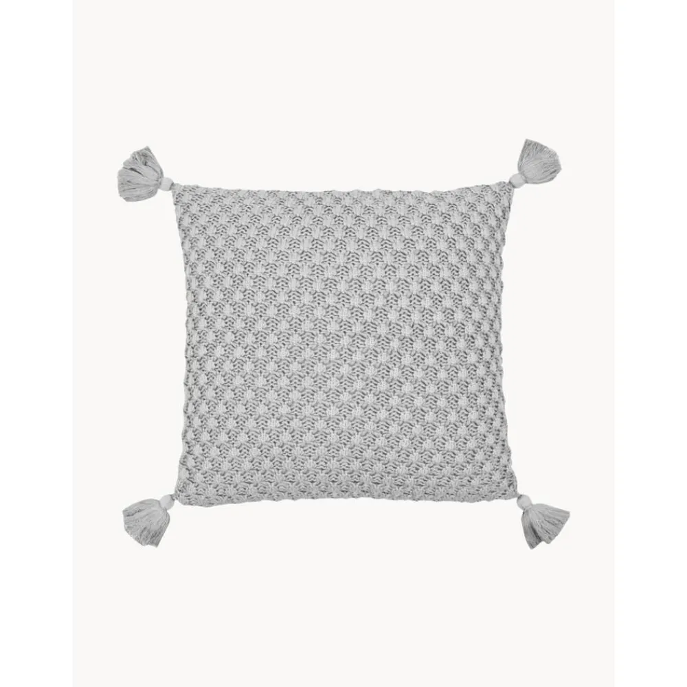 Copricuscino Tessuto A Maglia Con Nappine Astrid*Westwing Collection Hot
