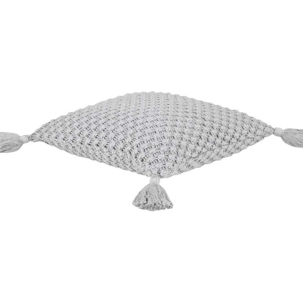 Copricuscino Tessuto A Maglia Con Nappine Astrid*Westwing Collection Hot