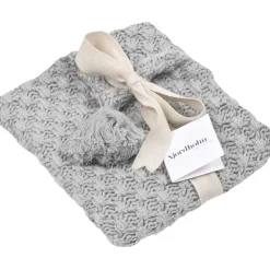 Copricuscino Tessuto A Maglia Con Nappine Astrid*Westwing Collection Hot