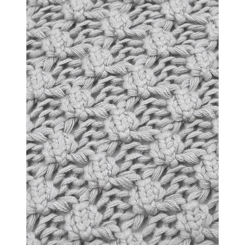 Copricuscino Tessuto A Maglia Con Nappine Astrid*Westwing Collection Hot