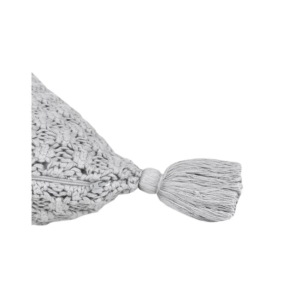 Copricuscino Tessuto A Maglia Con Nappine Astrid*Westwing Collection Hot