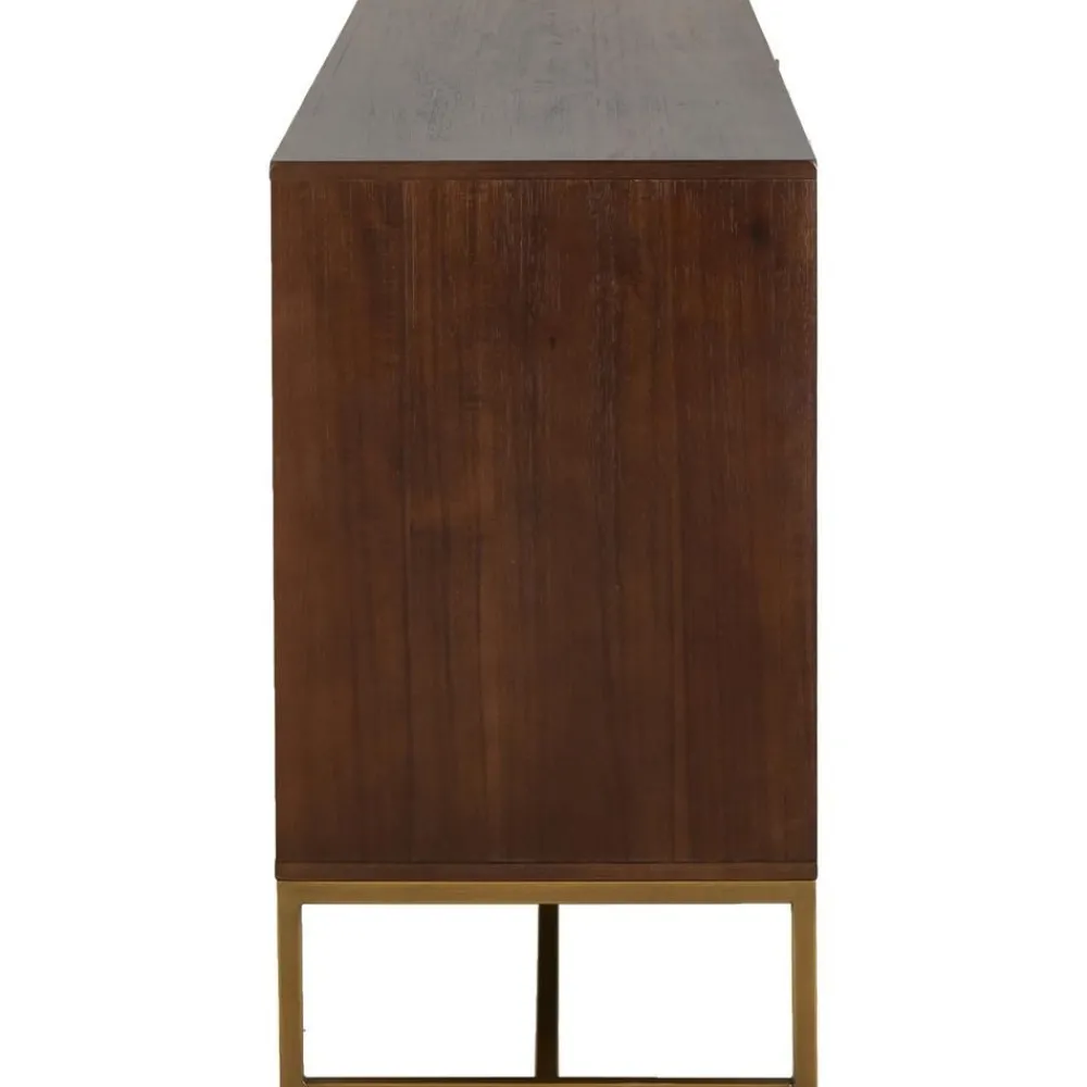 Credenza A Spina Di Pesce Con Ante E Finitura In Legno D'Acacia Class*Dutchbone New