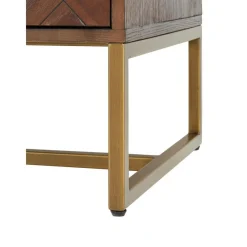 Credenza A Spina Di Pesce Con Ante E Finitura In Legno D'Acacia Class*Dutchbone New