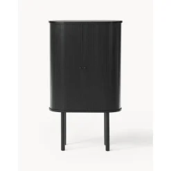 Credenza Alta Con Frontale Scanalato Calary*Westwing Collection Hot