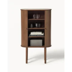 Credenza Alta Con Frontale Scanalato Calary*Westwing Collection Sale