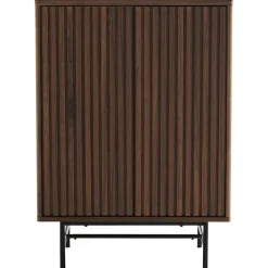 Credenza Alta Con Fronte Scanalato Rue*Ellos Home New