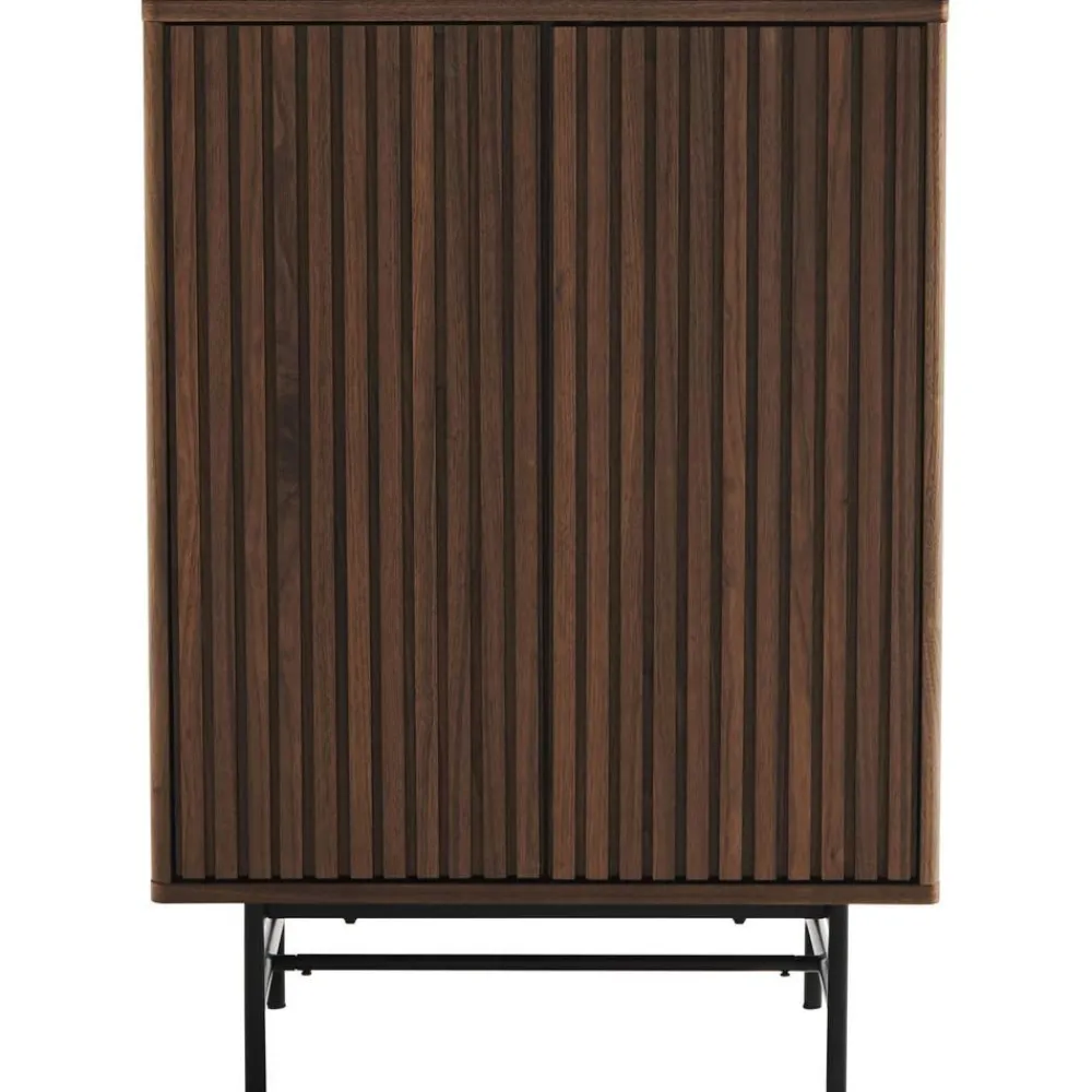 Credenza Alta Con Fronte Scanalato Rue*Ellos Home New