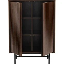 Credenza Alta Con Fronte Scanalato Rue*Ellos Home New