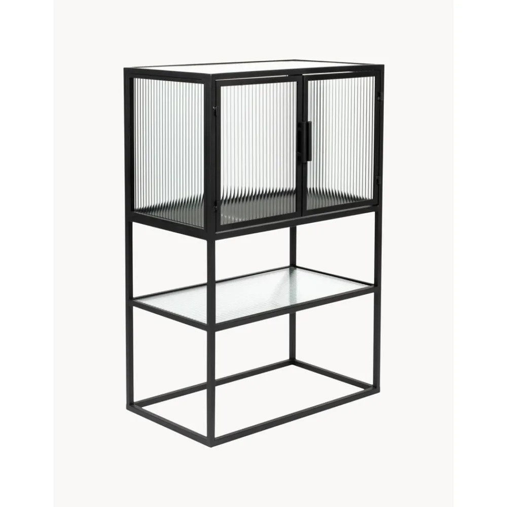 Credenza Alta Con Vetrate Scanalate Boli*Dutchbone Fashion