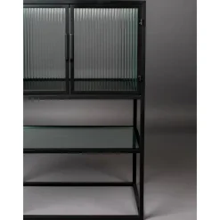 Credenza Alta Con Vetrate Scanalate Boli*Dutchbone Fashion