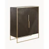 Credenza Alta In Legno Di Mango Massiccio Harry*Westwing Collection Discount