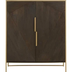 Credenza Alta In Legno Di Mango Massiccio Harry*Westwing Collection Discount