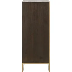 Credenza Alta In Legno Di Mango Massiccio Harry*Westwing Collection Discount