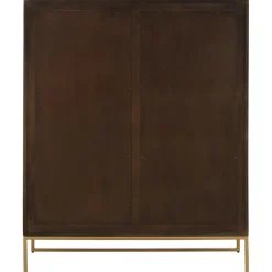 Credenza Alta In Legno Di Mango Massiccio Harry*Westwing Collection Discount