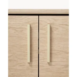 Credenza Alta In Legno Di Quercia Con Ante Diana*Westwing Collection New