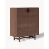 Credenza Alta In Legno Di Quercia Con Ante Diana*Westwing Collection Fashion